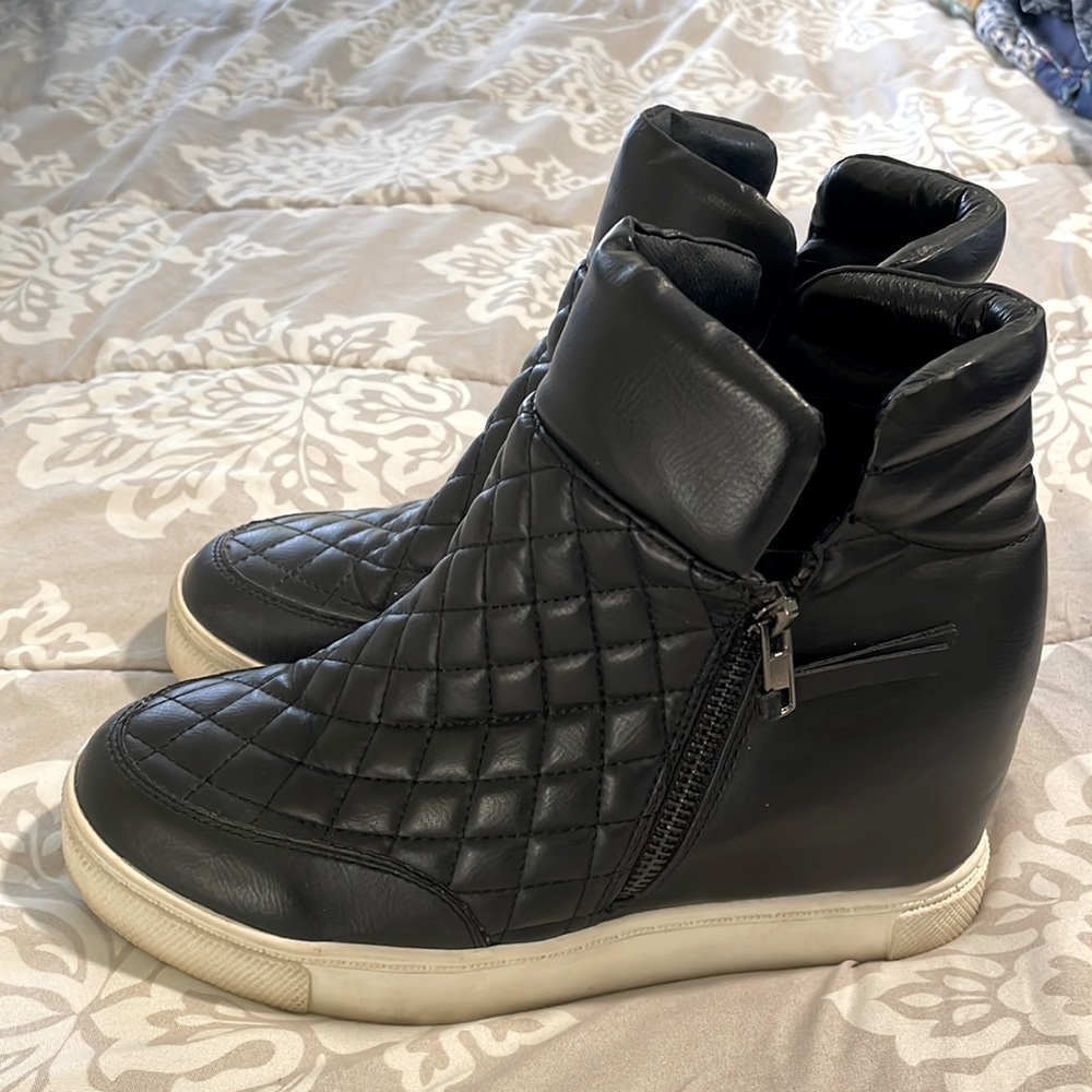 Wedge booties